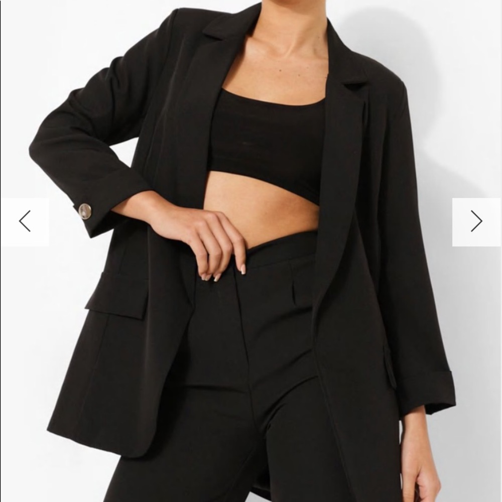 NWT Black cuff blazer 🖤